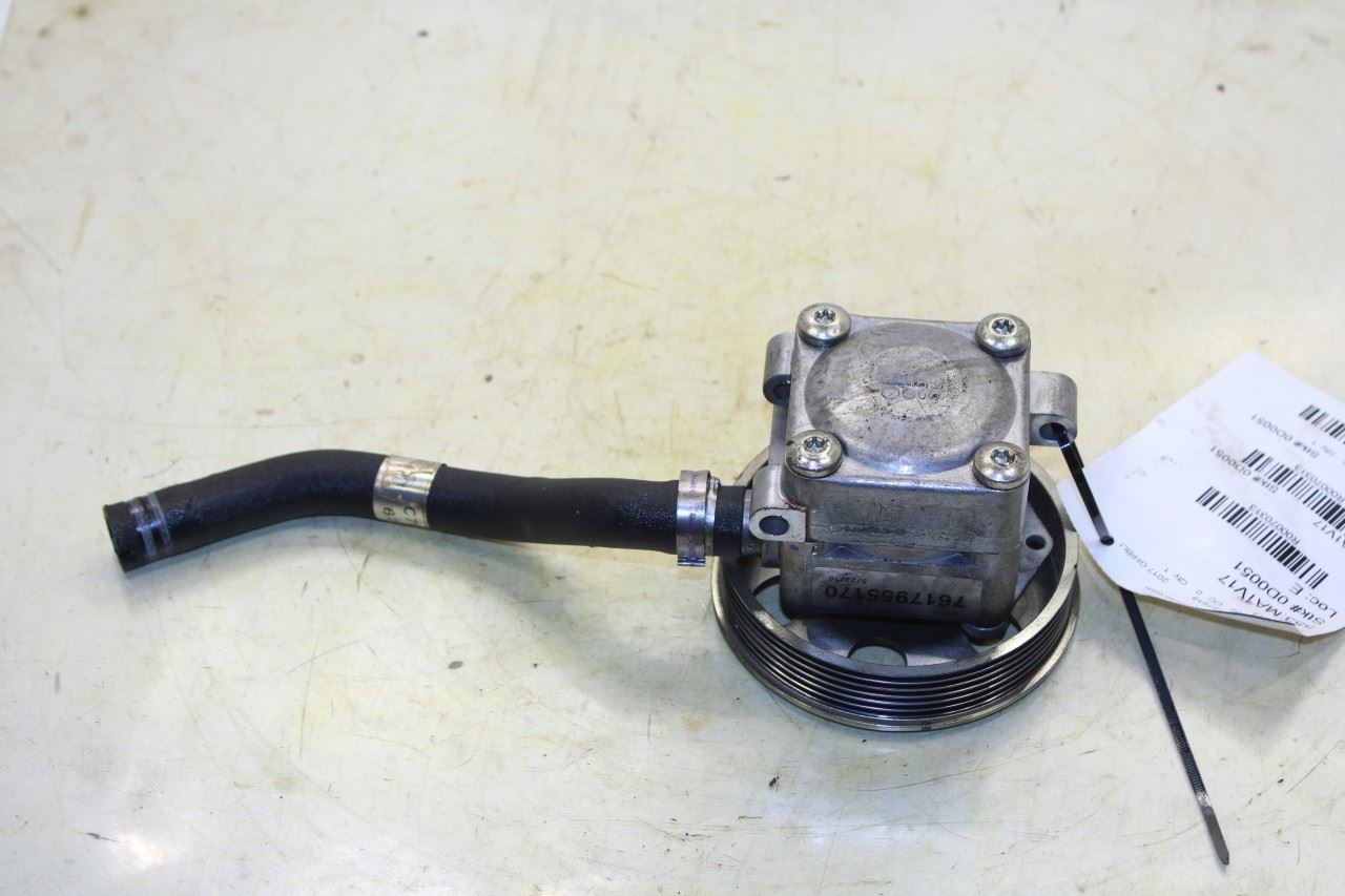 2014-17 Maserati Ghibli 3.0L Hydraulic Power Steering Pump w/ Pipe to Reservoir - Alshned Auto Parts