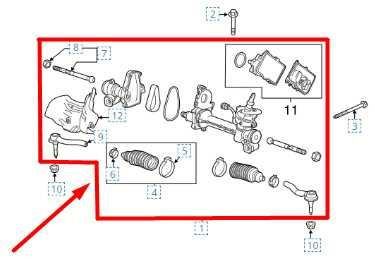 18-24 Buick Enclave 3.6L AWD Power Steering Gear Rack & Pinion 85164412 OEM - Alshned Auto Parts