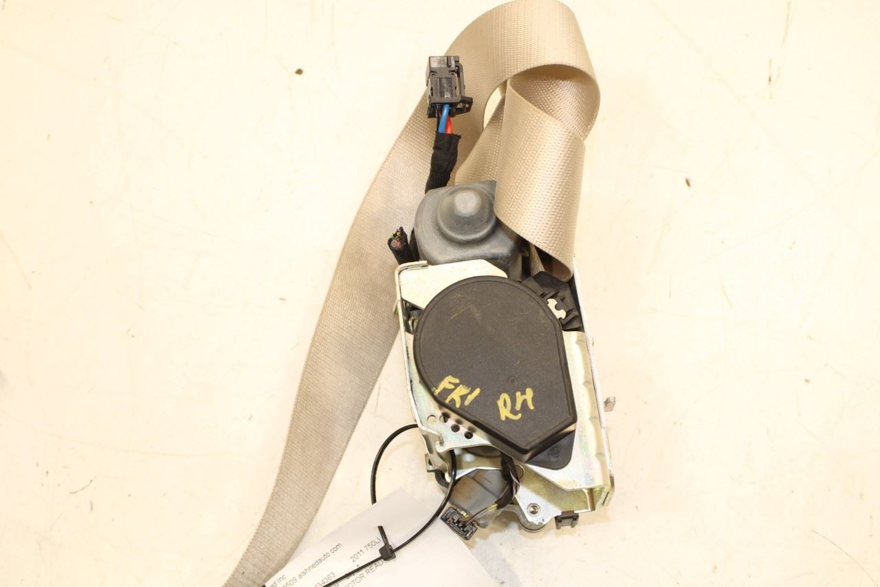 2010-12 BMW 750Li xDrive 4.4L Front Passenger RH Side Seat Belt Retractor *ReaD* - Alshned Auto Parts