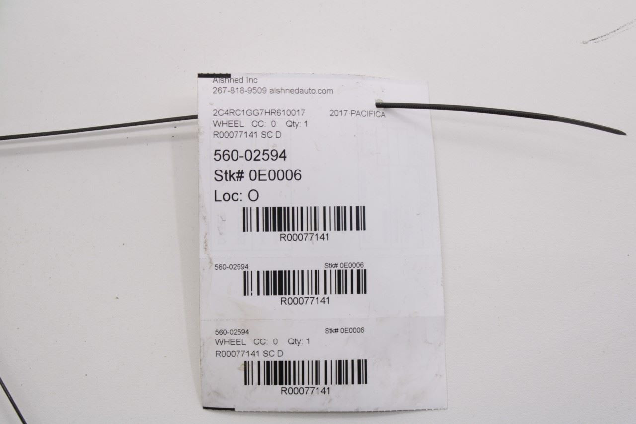 2017-2020 Chrysler Pacifica Limited Aluminum Wheel R18x7.5J 5 Y Spoke *ReaD* - Alshned Auto Parts