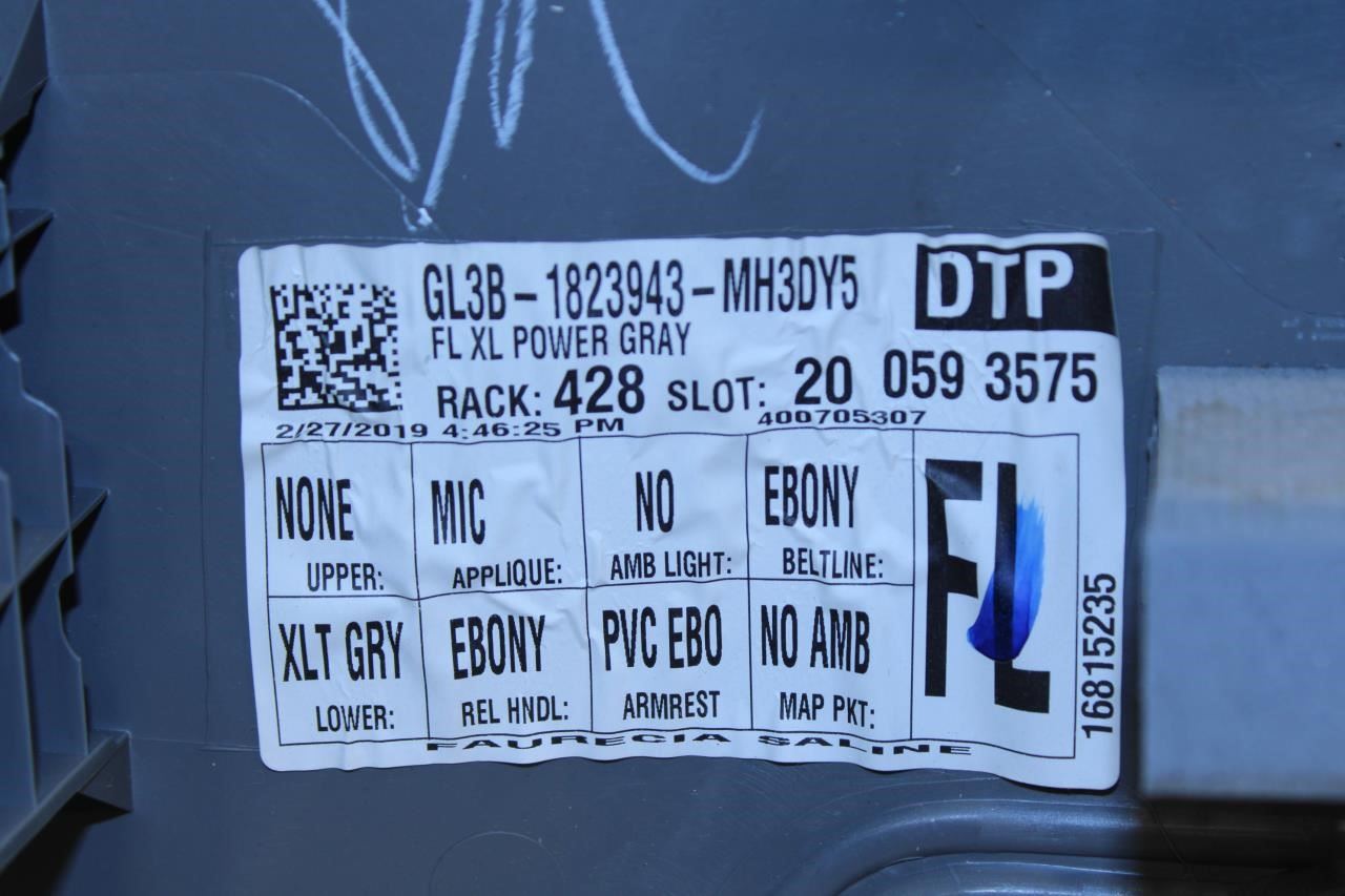 2015-2020 Ford F150 XL Super Cab Front Left Door Trim Panel FL3B-1823891-C OEM - Alshned Auto Parts