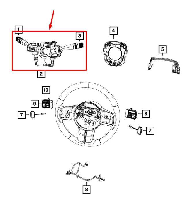 07-17 Jeep Patriot Sport SE Steering Column Turn Signal Wiper Switch 56046535AS - Alshned Auto Parts