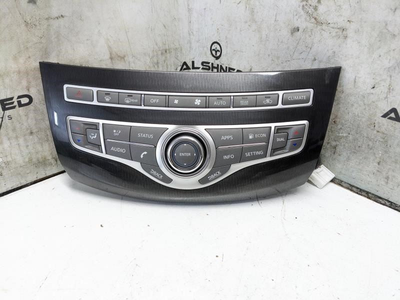 2017-18 Infiniti QX60 Dash Radio Navigation Heater Control Panel 283959NJ0A OEM - Alshned Auto Parts