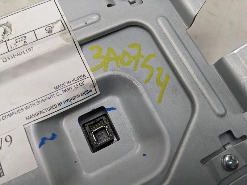 2015-2016 Hyundai Azera Dash Information Navigation Display Screen 96525-3V530 - Alshned Auto Parts