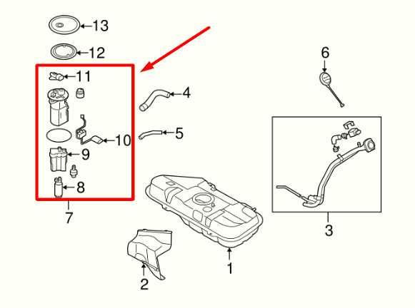 2010-2013 Kia Soul 2.0L Fuel Pump Assembly 31110-2K600 OEM - Alshned Auto Parts