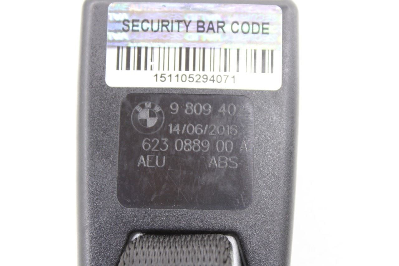 11-16 Mini Countryman Cooper S Rear Right LH and Center 2nd Row Seat Belt Buckle6