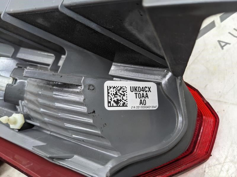 2012-2014 Honda CR-V LX 2.4L AWD Rear Passenger Right Side Upper Tail Light Lamp - Alshned Auto Parts
