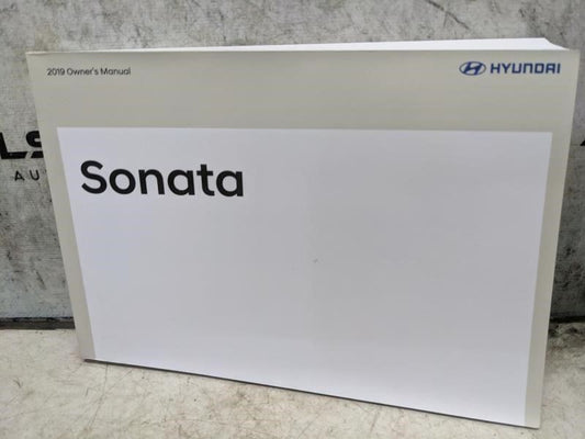 2019 Hyundai Sonata Owners Manual Set with Case KC10-EU88A OEM - Alshned Auto Parts