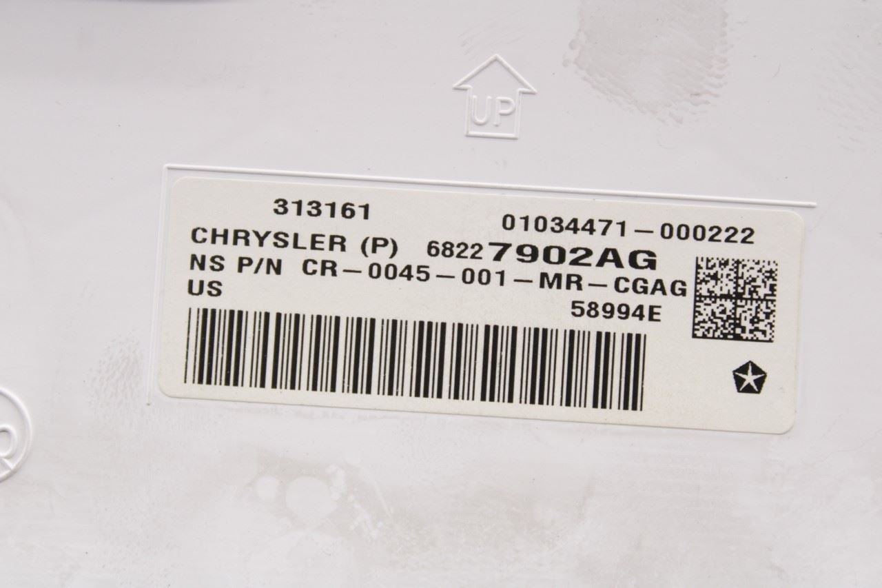 2017 Chrysler Pacifica Limited Speedometer Gauge Instrument Cluster 93K Mileage - Alshned Auto Parts