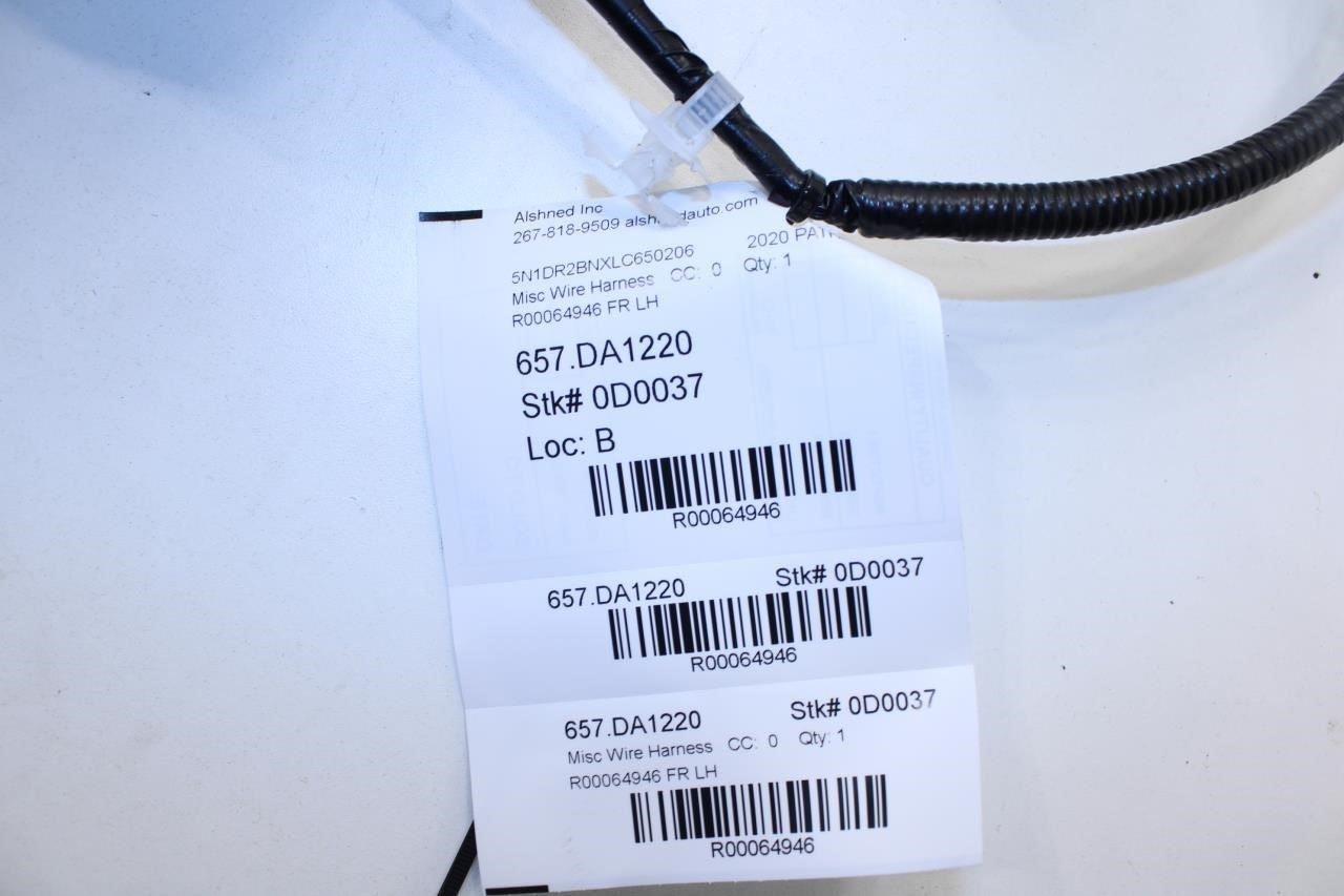 2020 Nissan Pathfinder SV Front Left Driver Door Wire Harness 24125-9PS3E OEM15