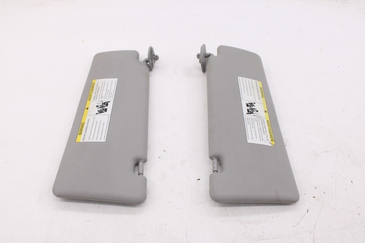 2007-13 BMW X5 xDrive35i 3.0L Front Right and Left Side Sun Visor Set w/ Mirror0