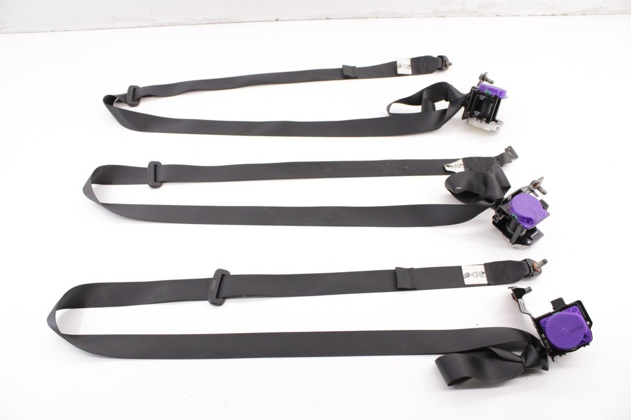 16-20 Hyundai Elantra Rear RH LH Side and Center 2nd Row Seat Belt Retractor Set - Alshned Auto Parts