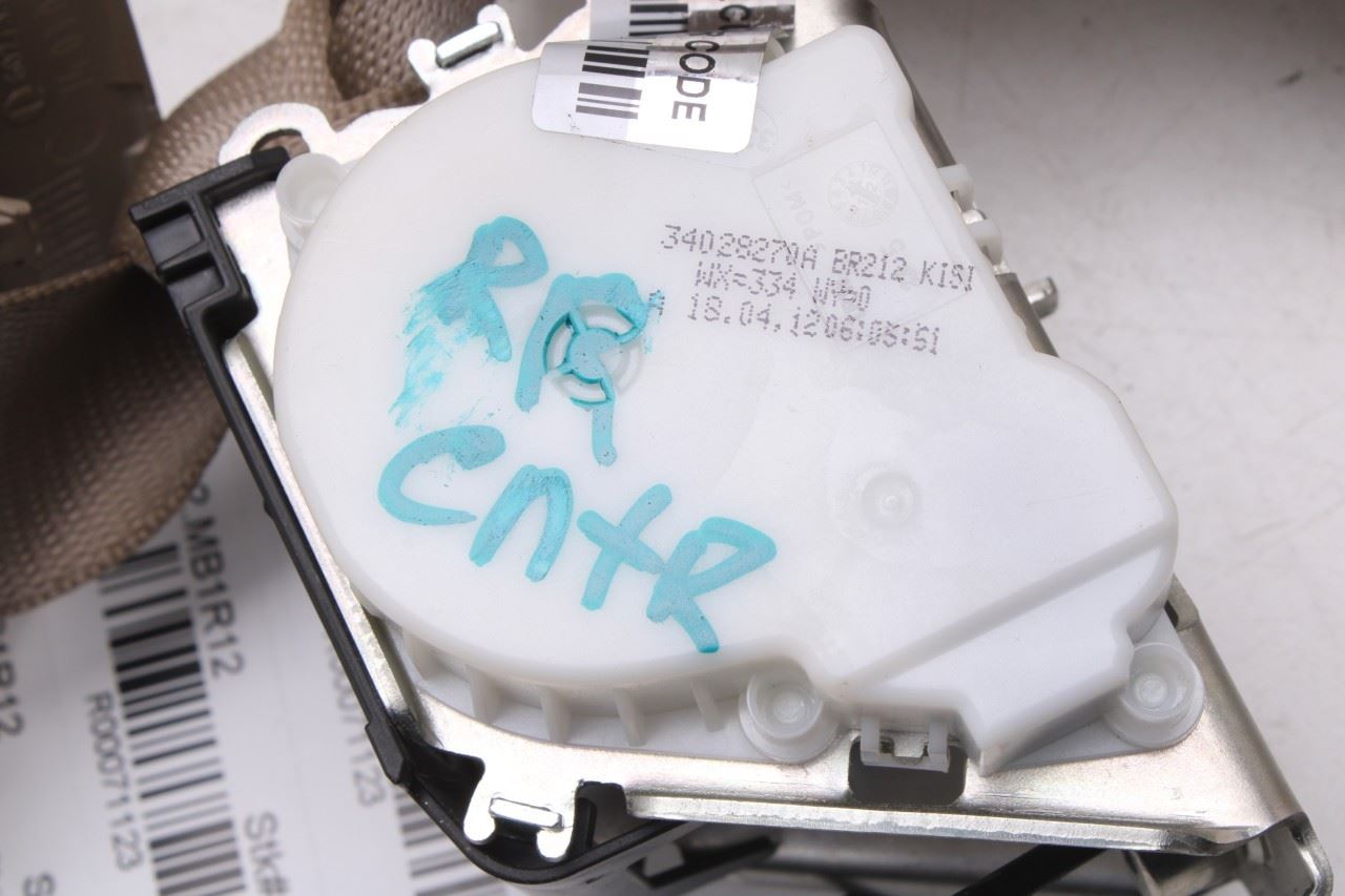 2010-16 Mercedes-Benz E350 Sport 4Matic Rear Center 2nd Row Seat Belt Retractor - Alshned Auto Parts