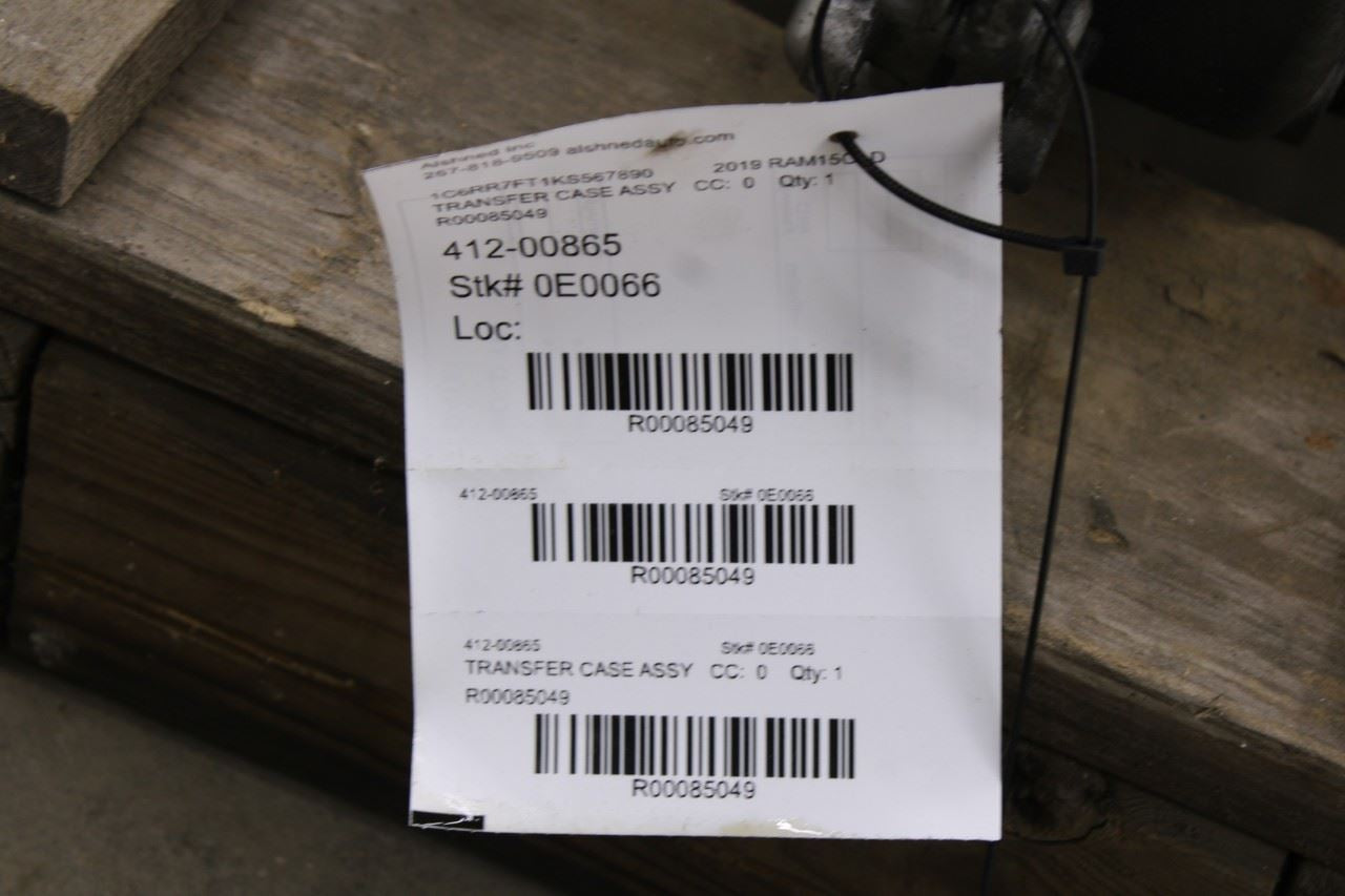 2016-24 Ram 1500 Classic Express Quad Cab 5.7L Elec Shift Transfer Case BW44-4510