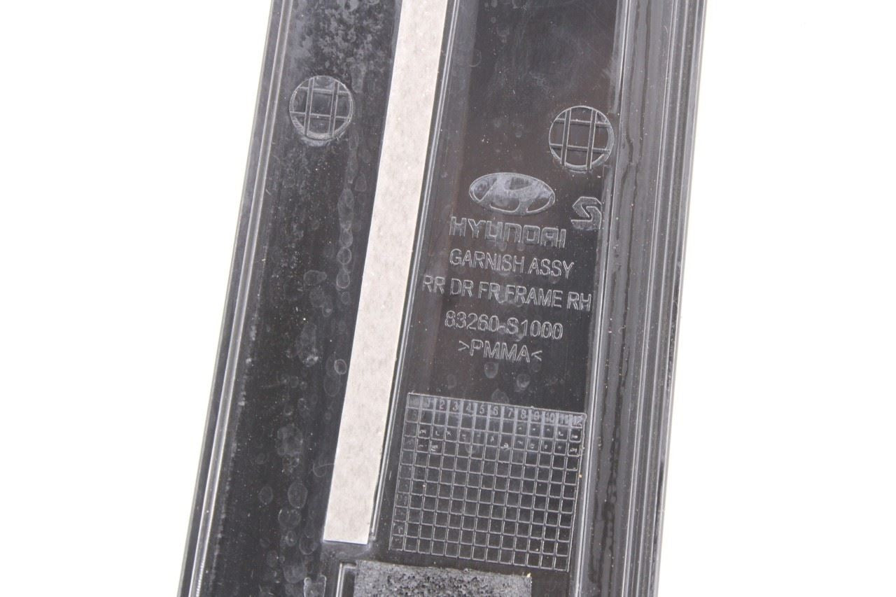 19-23 Hyundai Santa Fe Rear Right Door B Pillar Applique Molding 83260-S1000 - Alshned Auto Parts
