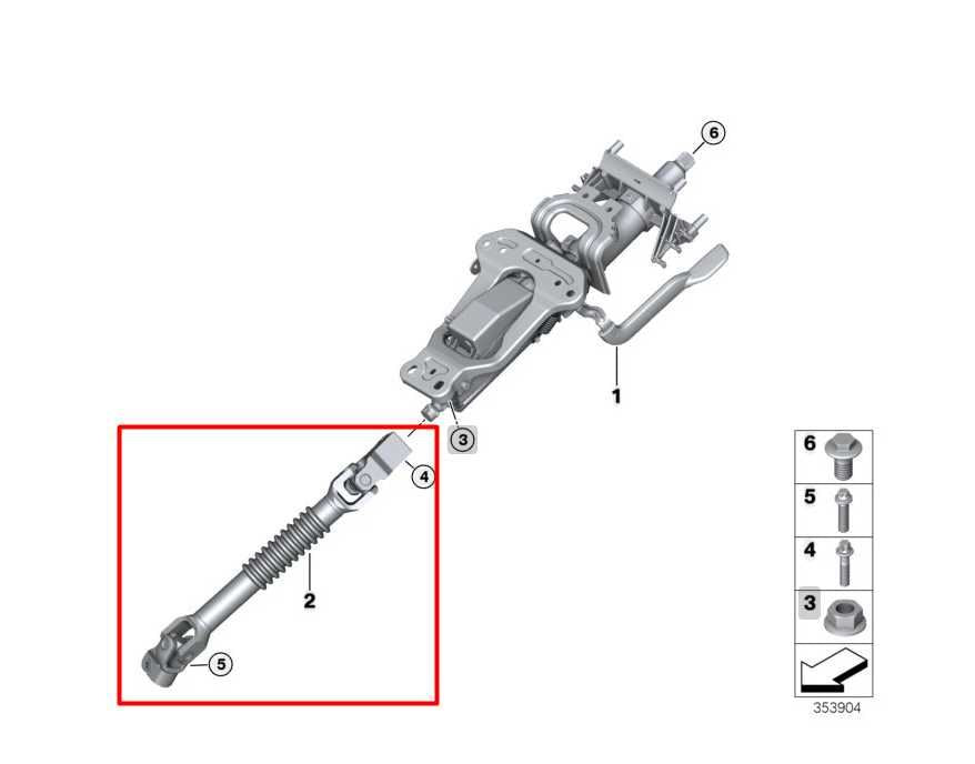 2014-2024 Mini Hardtop Cooper 1.5L FWD Steering Column Intermediate Lower Shaft - Alshned Auto Parts