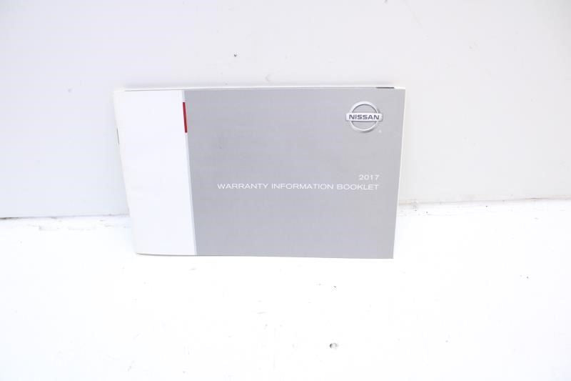 2017 Nissan Pathfinder Owners Manual Set with Case OM17EA-0R52U0 OEM - Alshned Auto Parts