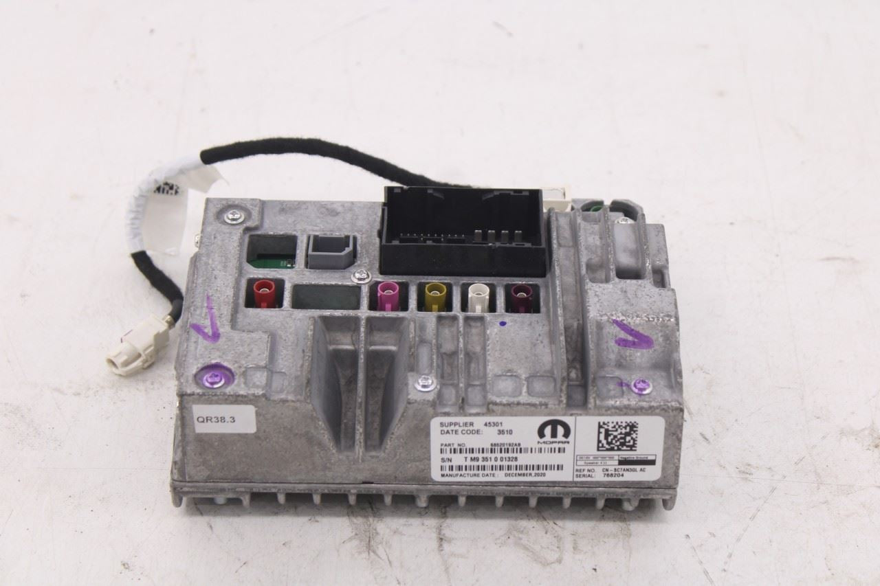 21-22 Jeep Grand Cherokee Laredo X 4x4 Uconnect 4C Navi SiriusXM Radio Receiver - Alshned Auto Parts