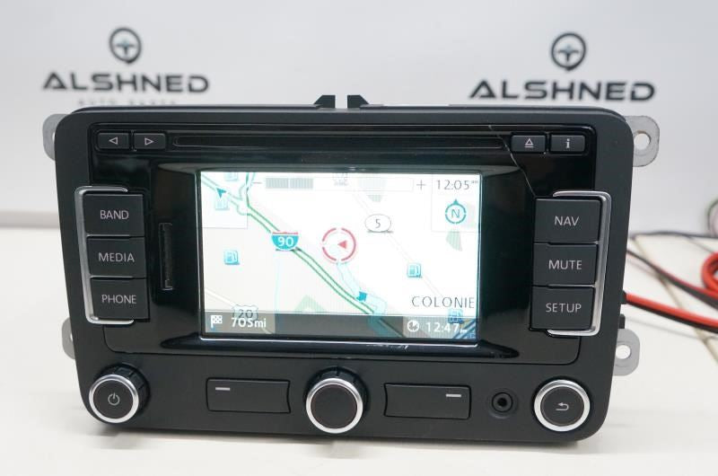 2012-2017 Volkswagen Jetta Golf AM FM Radio Navigation CD Player 1K0 035 274D - Alshned Auto Parts