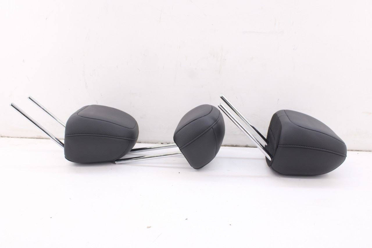 18-23 Jeep Compass Limited Rear RH LH Side and Center 2nd Row Seat Headrest Set - Alshned Auto Parts