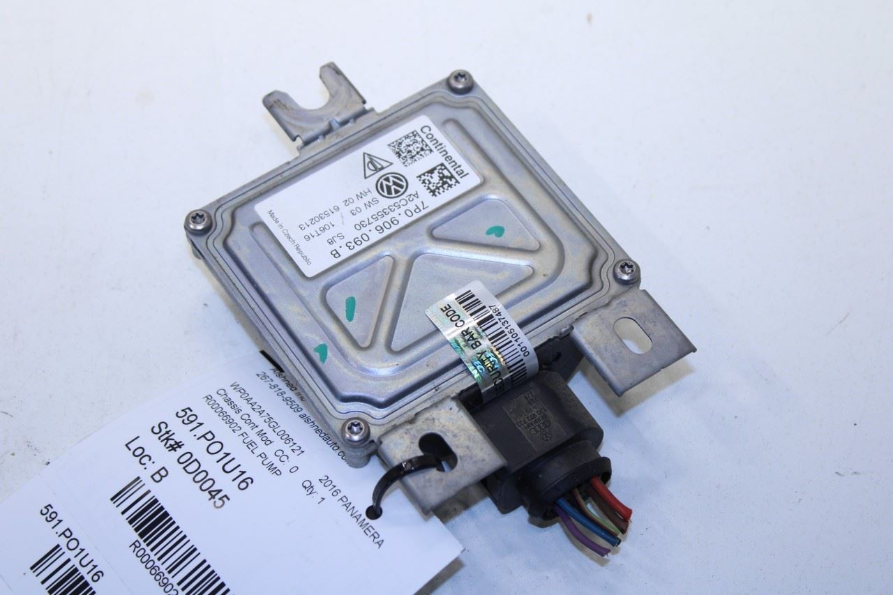 2011-2017 Porsche Panamera 4 3.6L AWD Fuel Pump Control Module 7P0906093B OEM - Alshned Auto Parts