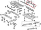 08-20 Toyota Sienna LE Spare Wheel Tire Carrier Mounting Hoist Winch 51900-08040 - Alshned Auto Parts