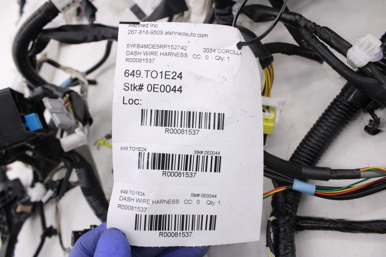 2024 Toyota Corolla LE Dash Instrument Panel Wire Wiring Harness 82145-F2F61 OEM9