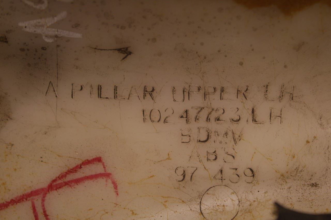 1997-2004 Chevrolet Corvette Front Right and Left A-Pillar Upper Trim *ReaD* - Alshned Auto Parts