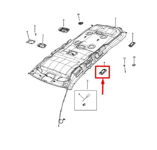 2017-2024 Dodge Durango Front Overhead Dome Light Reading Lamp 1RJ04DX9AD OEM - Alshned Auto Parts