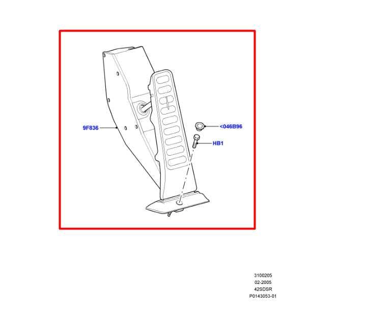 07-12 Land Rover Range Rover Gas Throttle Accelerator Pedal Sensor SAB500100WQD - Alshned Auto Parts