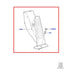 07-12 Land Rover Range Rover Gas Throttle Accelerator Pedal Sensor SAB500100WQD - Alshned Auto Parts