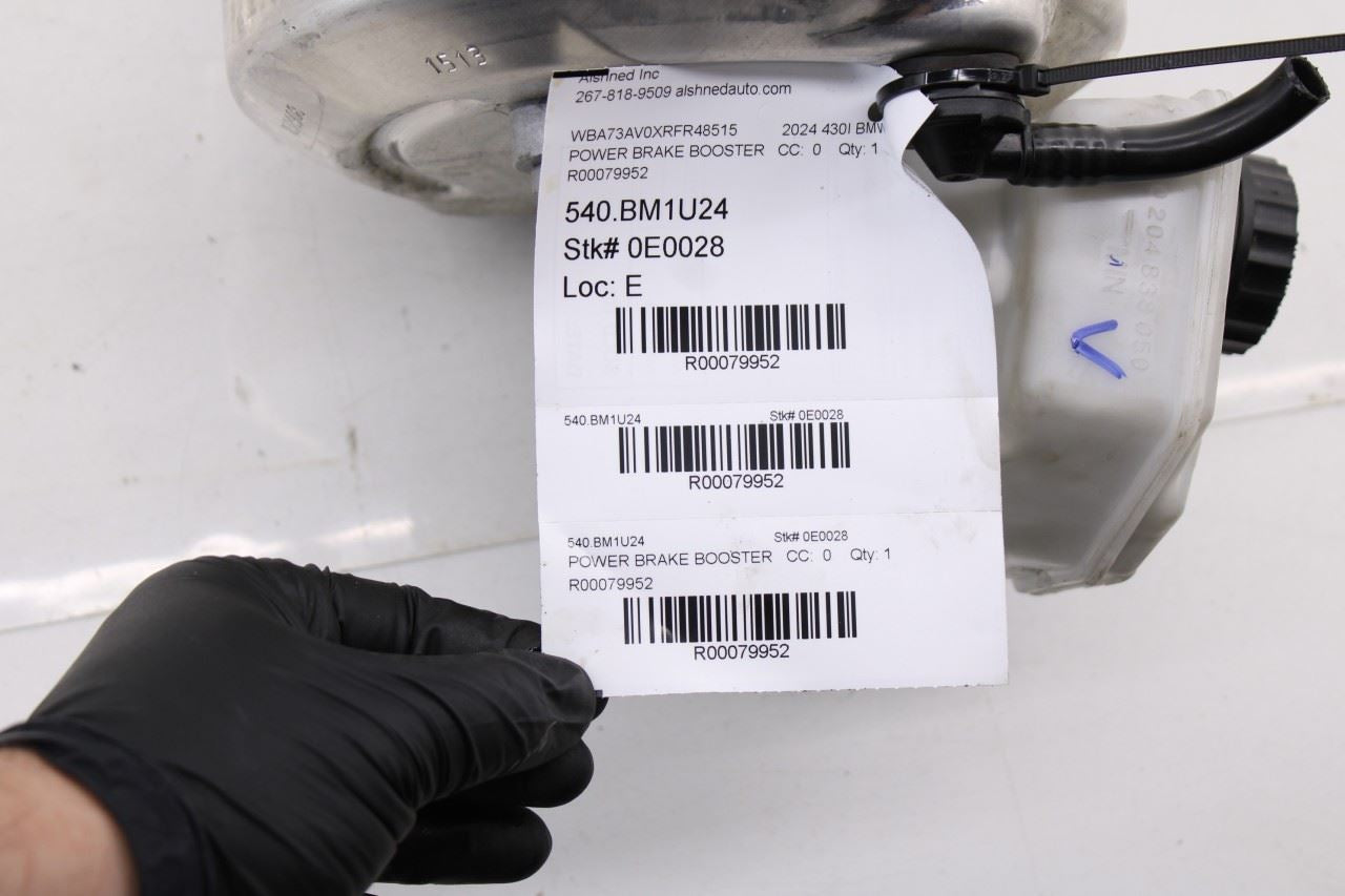 23-24 BMW 430i Gran Coupe xDrive Brake Booster w/ Master Cylinder w/ Reservoir - Alshned Auto Parts
