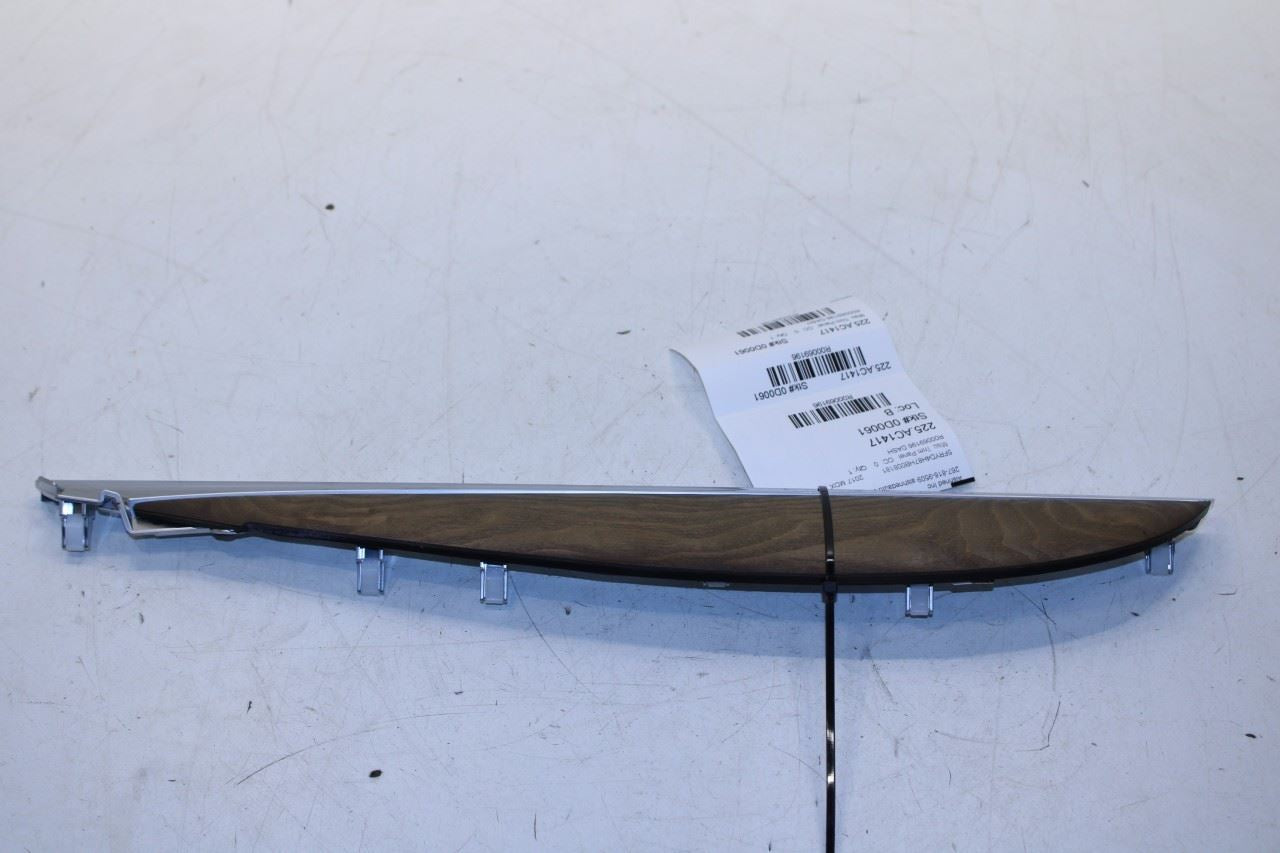 17-20 Acura MDX Advance 3.5L Front Right Side Dashboard Wood Molding Trim Panel - Alshned Auto Parts