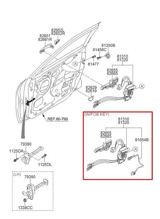 2011-2017 Hyundai Veloster Base Front Right Door Lock Latch Actuator 81320-2V010 - Alshned Auto Parts