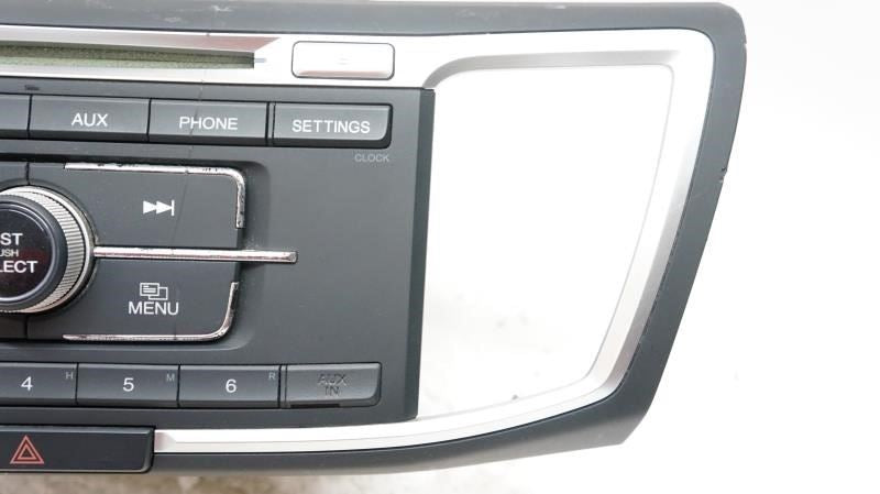 13-15 Honda Accord AM/FM CD Radio W/Bezel OEM 39100-T2A-A321 *ReaD* - Alshned Auto Parts