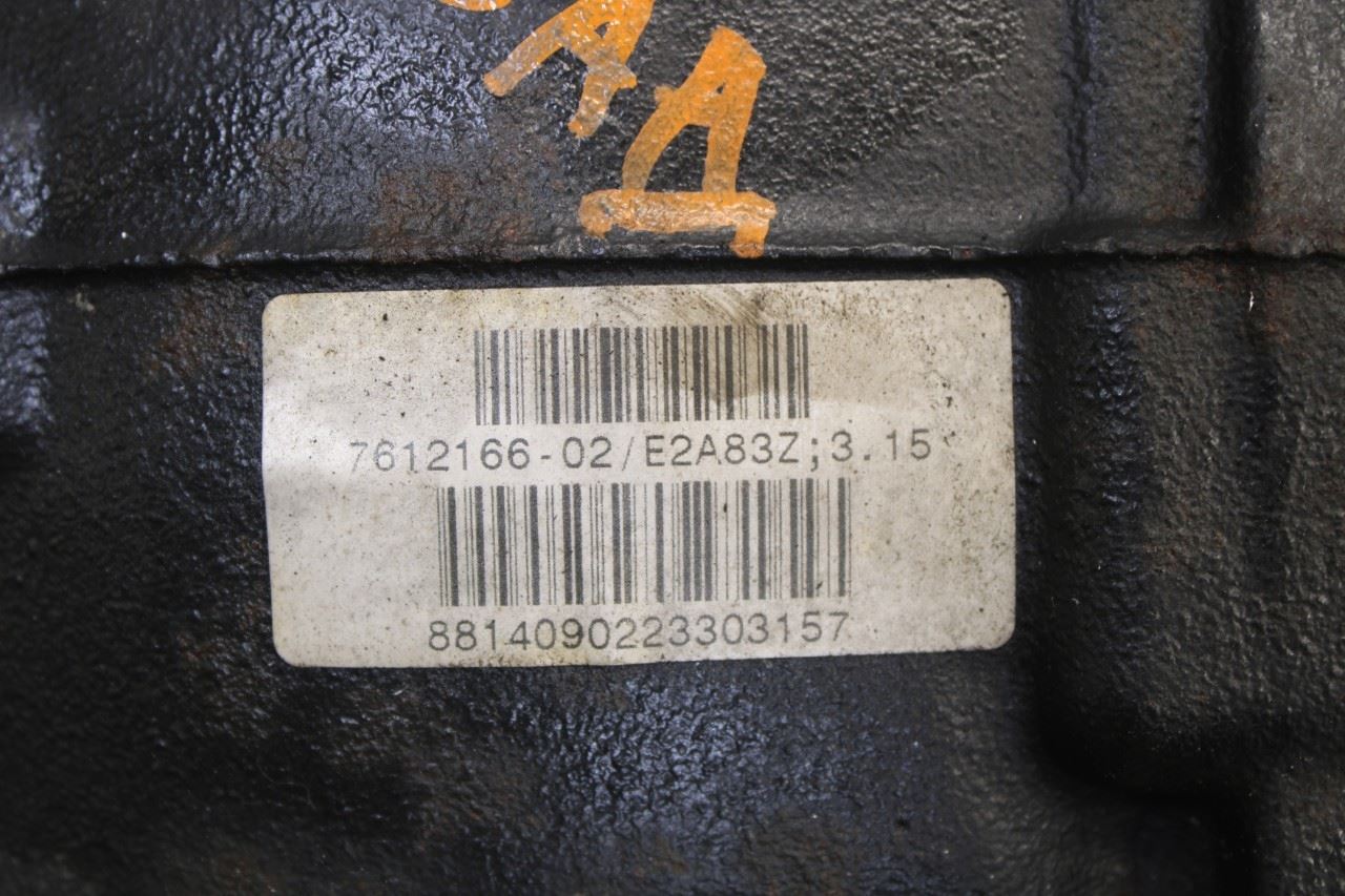 2013-16 BMW 328i xDrive SULEV 2.0L AWD Rear Differential Carrier 3.15 ratio 99K - Alshned Auto Parts