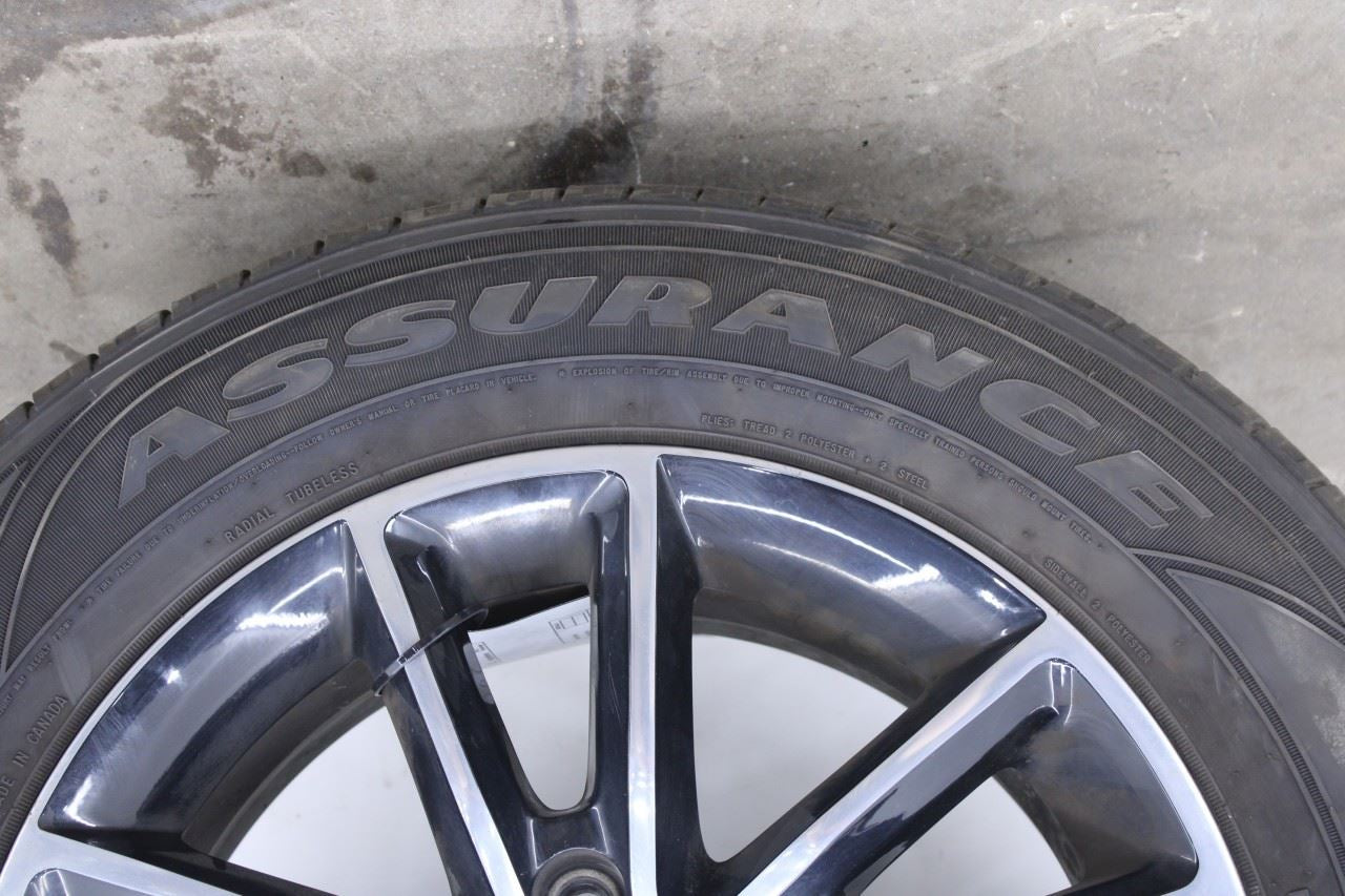 2014-19 Dodge Grand Caravan Wheel Tire Goodyear Assurance 225/65R17 R17x6 Set 412
