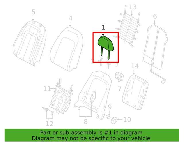 19-24 Audi Q3 S Line Front Driver Left Side Seat Headrest 4K0-881-901-J-38M OEM - Alshned Auto Parts