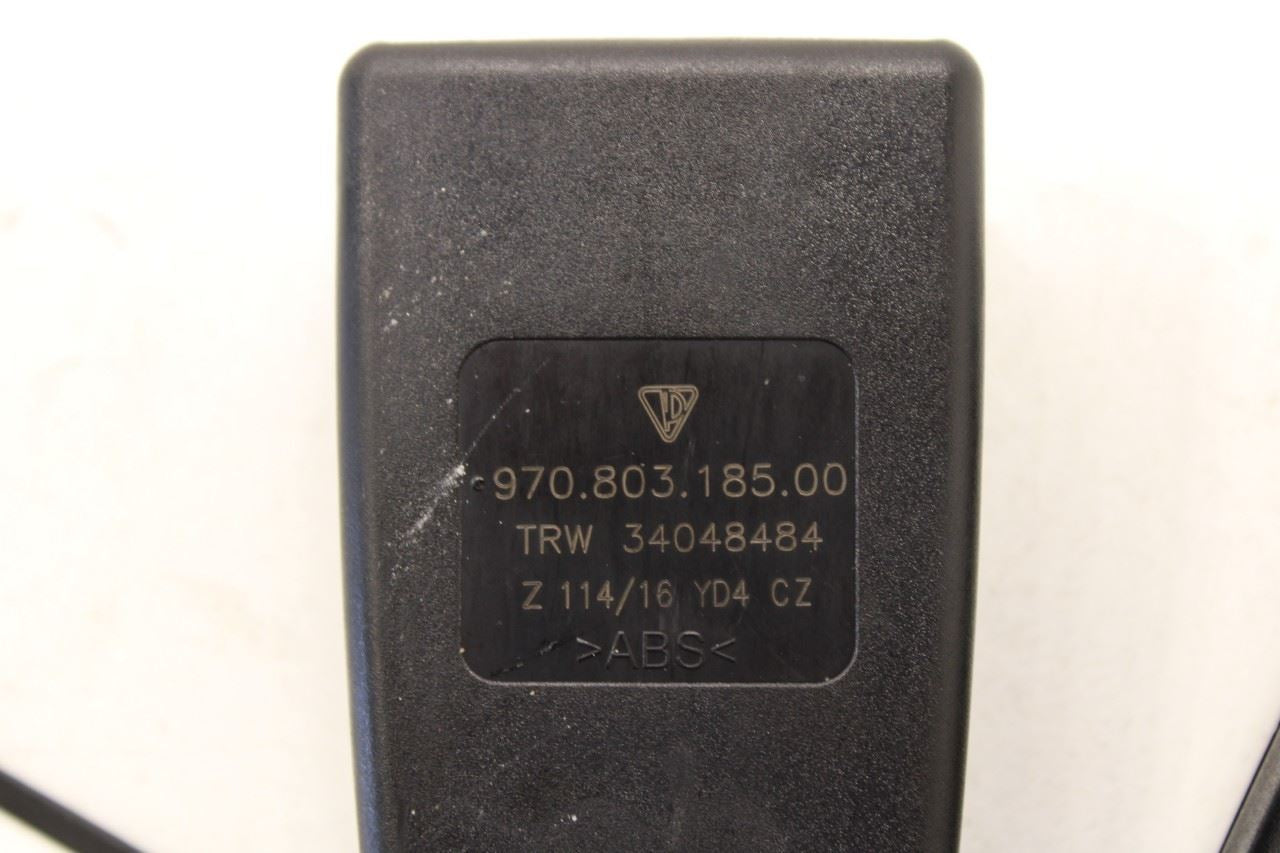 2010-16 Porsche Panamera 4 Rear Right and Left Side 2nd Row Seat Belt Buckle Set - Alshned Auto Parts