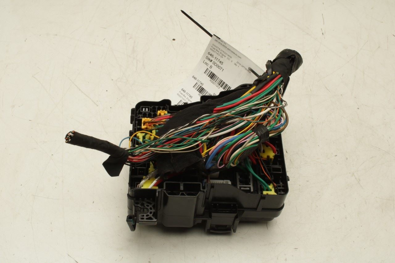 19-20 Kia Optima LX 2.4L Engine Bay Fuse Relay Box Module w/ Wire Harness *ReaD* - Alshned Auto Parts