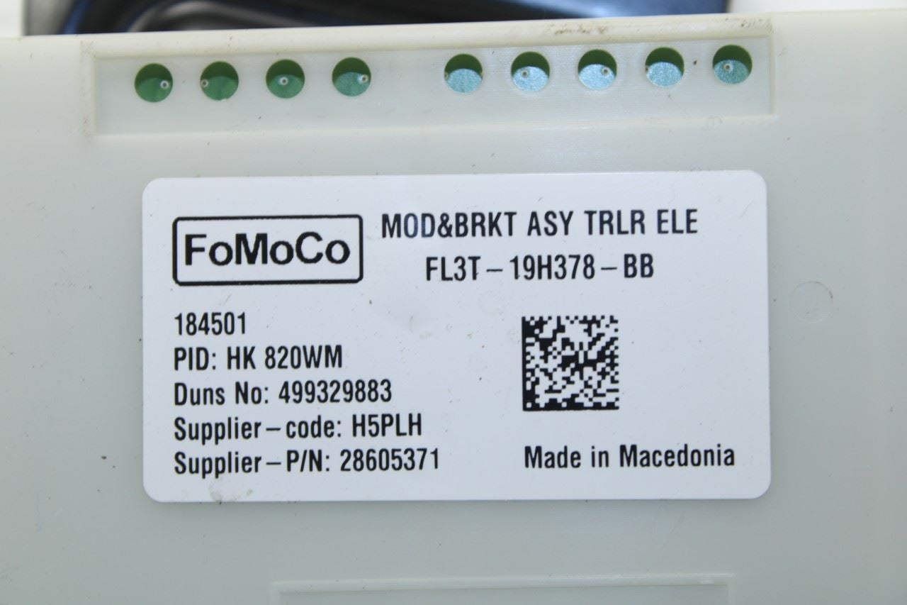 2018-20 Ford F150 XL Trailer Brake Towing Control Module FL3T-19H378-BB OEM - Alshned Auto Parts