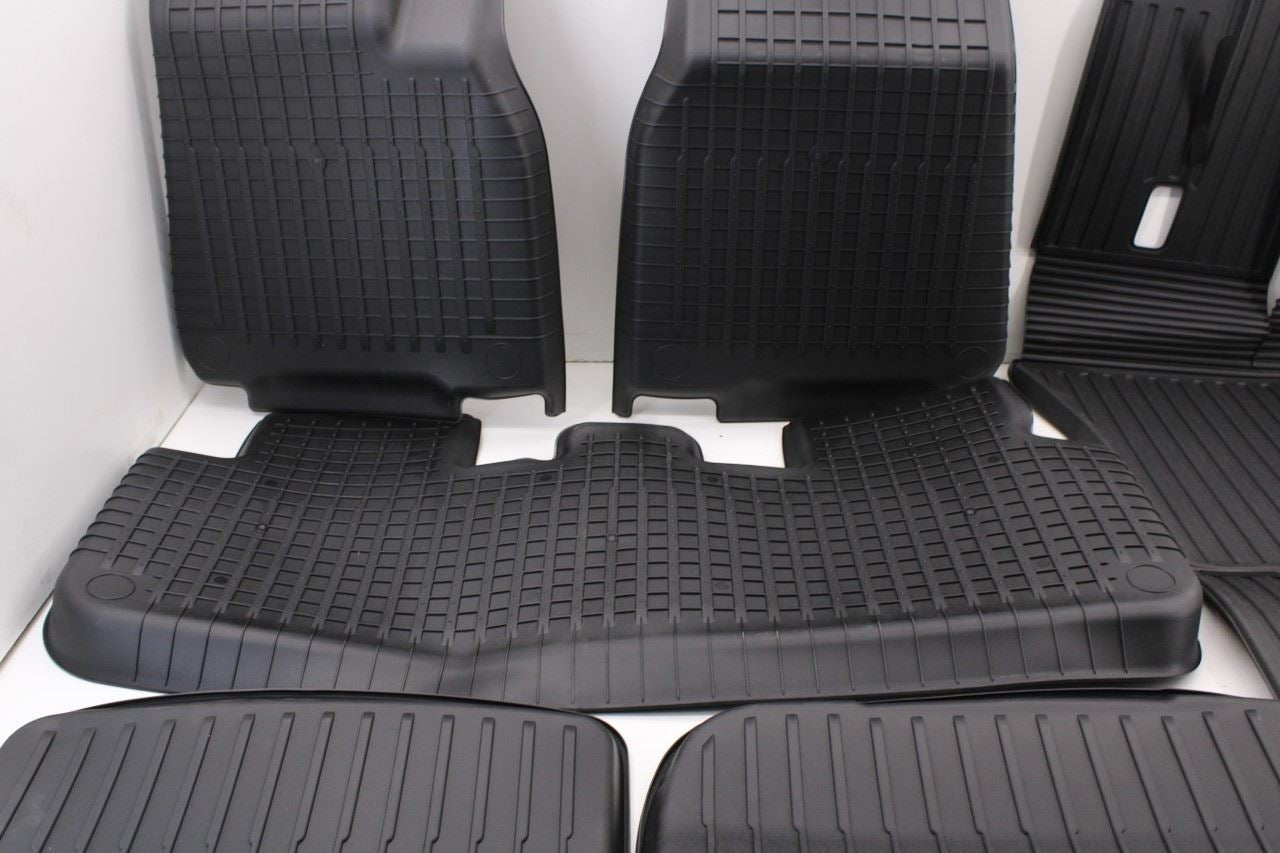 25-26 Tesla Y Juniper Front Rear RH and LH All-Weather Floor Mats Set Brand NEW - Alshned Auto Parts