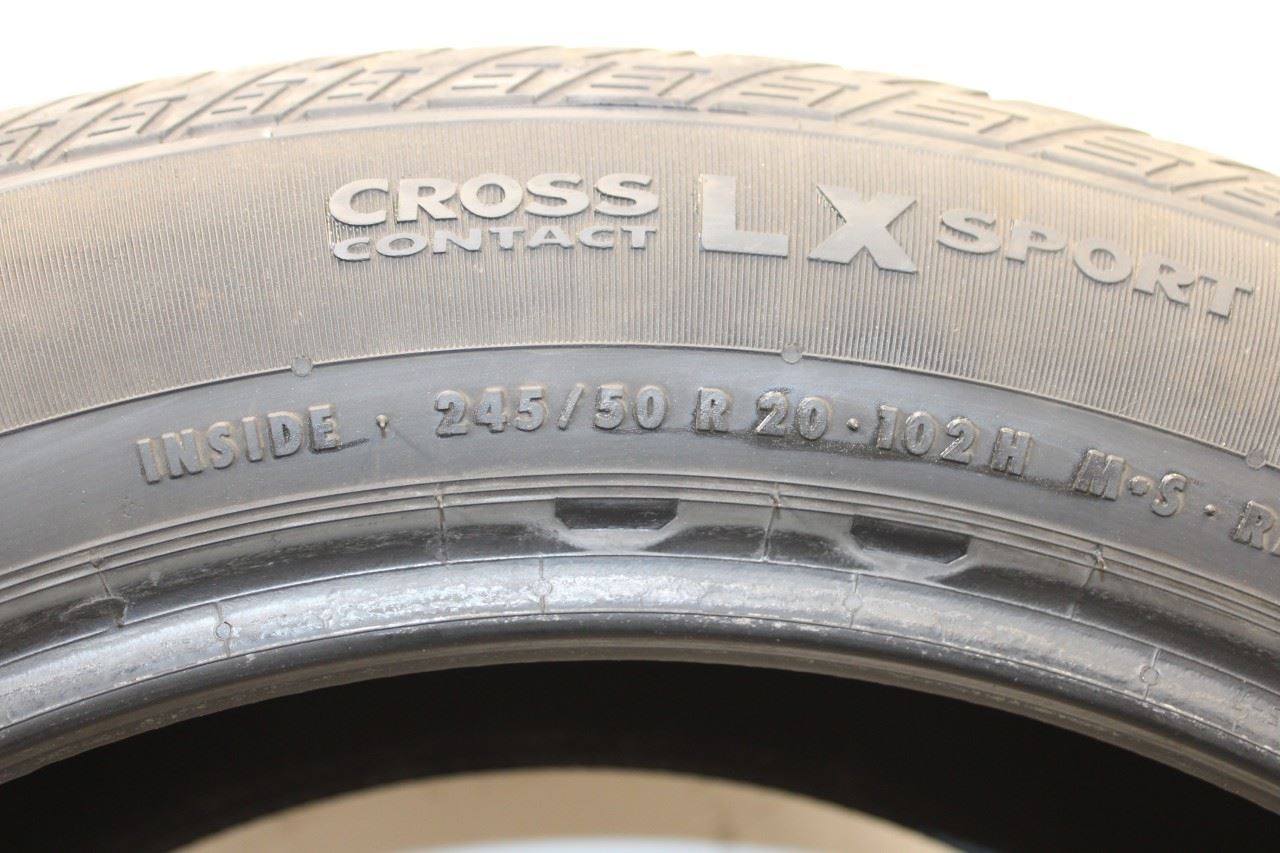 Tire Continental CrossContact LX Sport 245/50R20 102H - Alshned Auto Parts