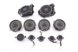 18-23 Kia Stinger GT2 Harman Front Rear Doors Dash Audio Speaker Sub Woofer Set