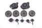 18-23 Kia Stinger GT2 Harman Front Rear Doors Dash Audio Speaker Sub Woofer Set - Alshned Auto Parts