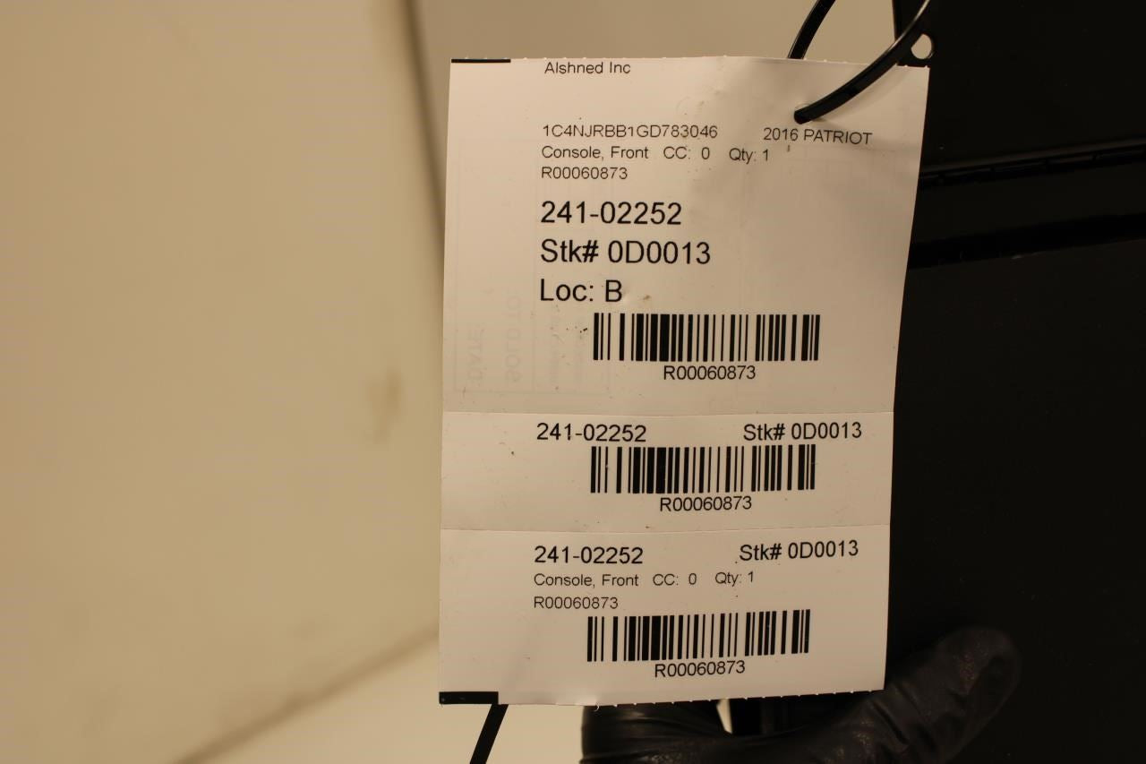2009-2017 Jeep Patriot Sport SE Console Armrest Storage Lid Cover 1WN92XDVAA OEM - Alshned Auto Parts