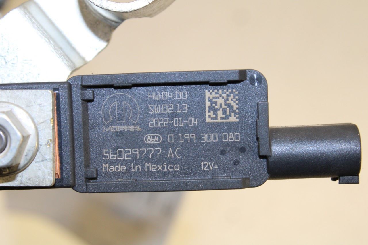 17-23 Dodge Charger GT Negative Battery Cable Wire Harness w/ Sensor 68306895AA - Alshned Auto Parts