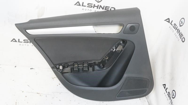 2009-2016 Audi A4 Rear Left Driver Side Door Trim Panel 8K0-867-305 OEM0
