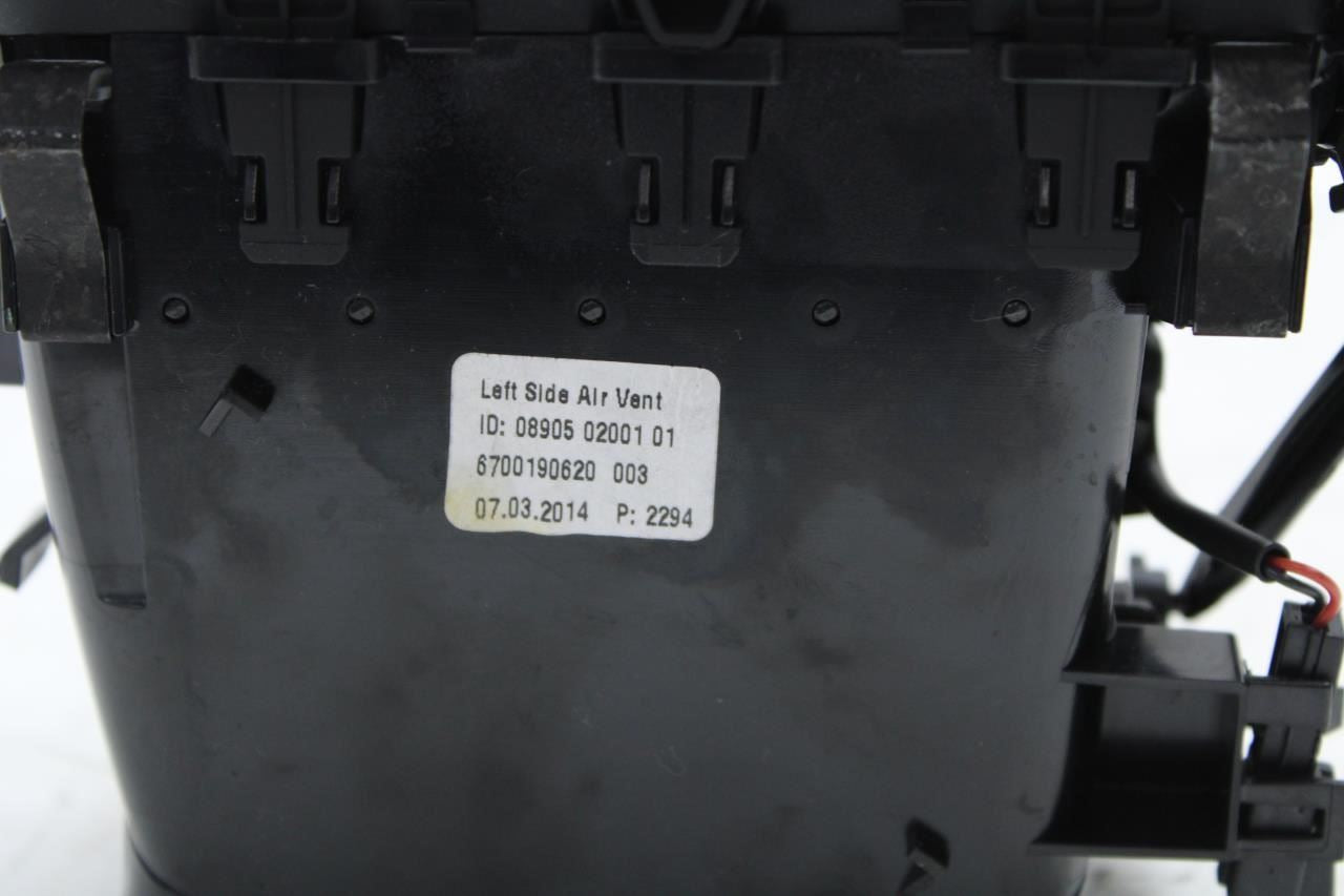 2014-2017 Maserati Ghibli Front Left Side Dash Outer Air Vent Grille 6700190620 - Alshned Auto Parts