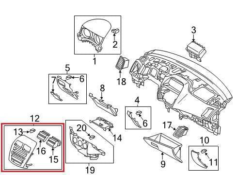 2020-2025 Mitsubishi Outlander Sport SE Dash Panel Center Stack Bezel 8002C779XA1